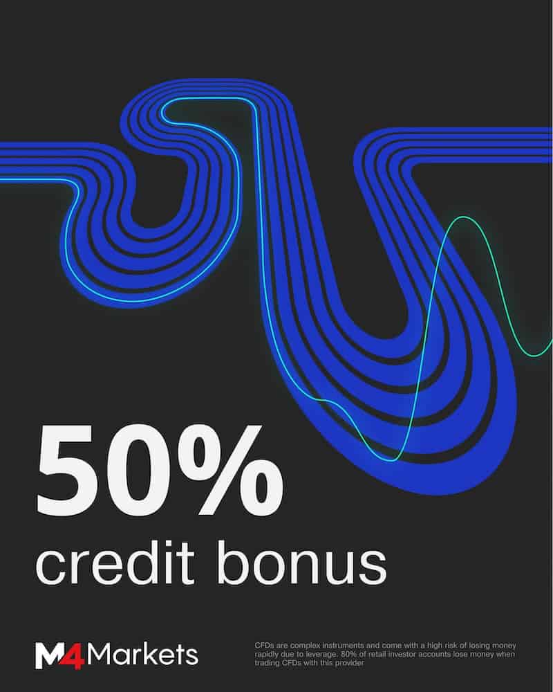 M4Markets - 50% Credit Bonus