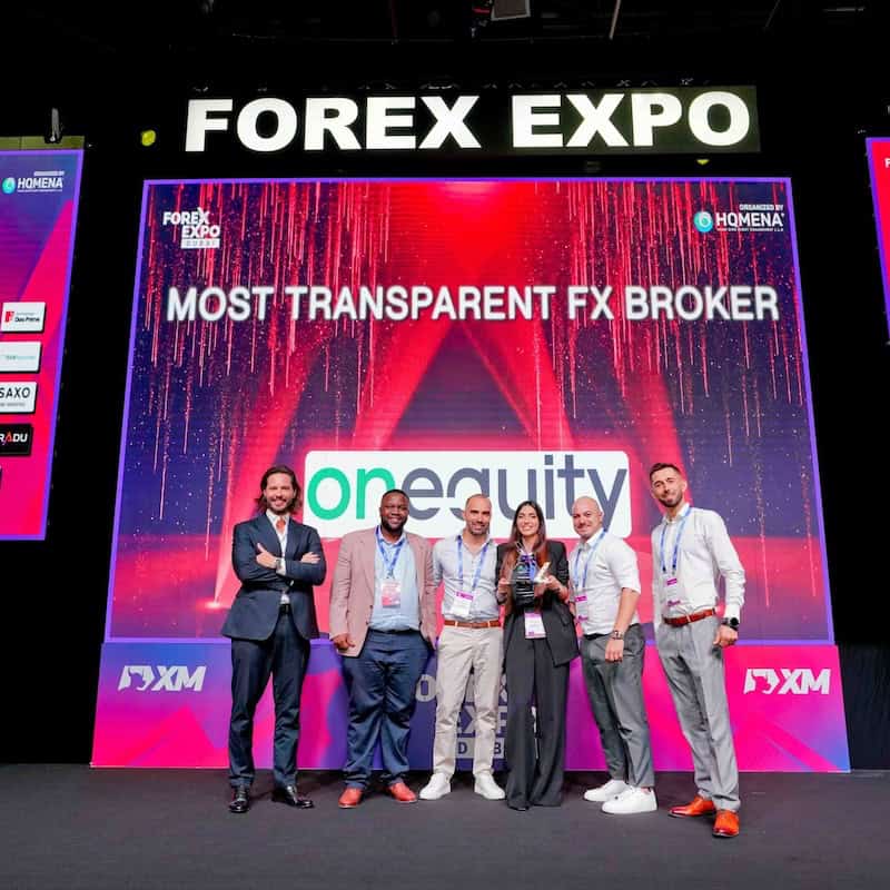 OnEquity Awarded Most Transparent FX Broker 2024 at Forex Expo Dubai