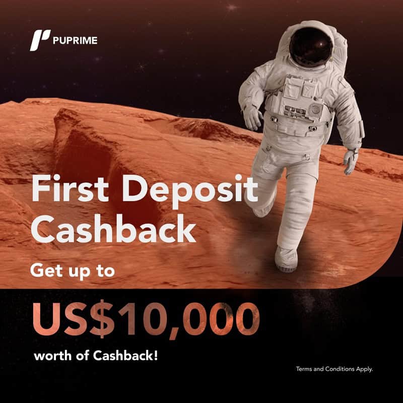 PU Prime's 20% First Deposit Cashback Offer