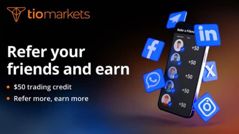 TIOmarkets Introduces Exciting Refer-a-Friend Program