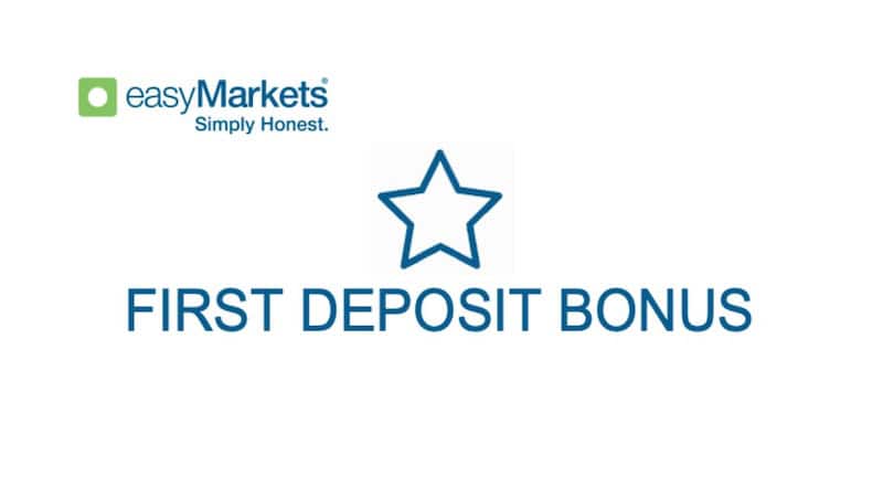 easyMarkets First Deposit Bonus