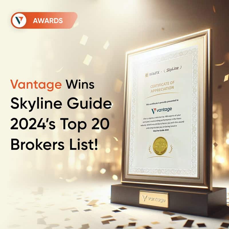 Vantage Markets Named One of the Top 20 Brokers in Skyline Guide 2024