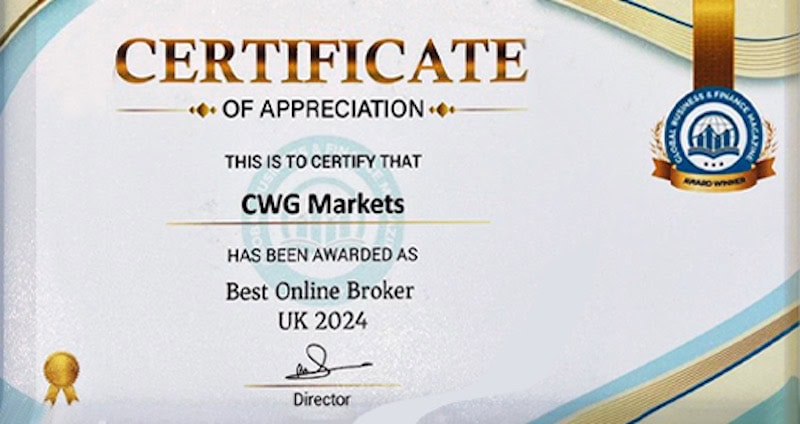 CWG Markets Awarded "Best Online Broker UK 2024" for Fourth Consecutive Year, Reinforcing Global Leadership in Financial Services