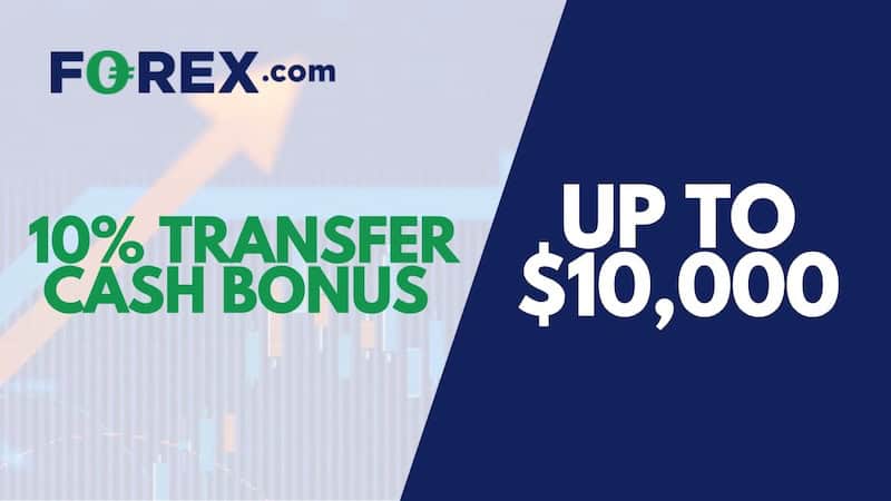 FOREX.com 10% Transfer Cash Bonus