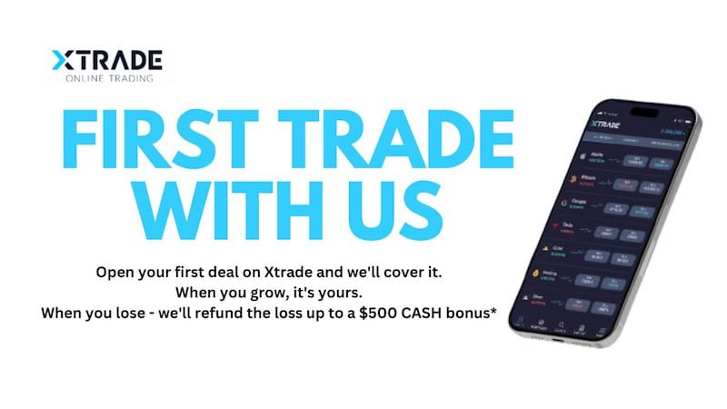 Xtrade Launches Exclusive Promotion: Open Your First Trade and Get a $500 Cash Bonus