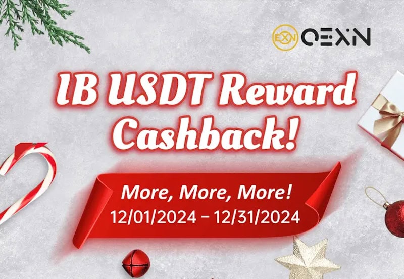 OEXN Announces November IB USDT Reward Cashback Promotion: Earn More with Every Trade