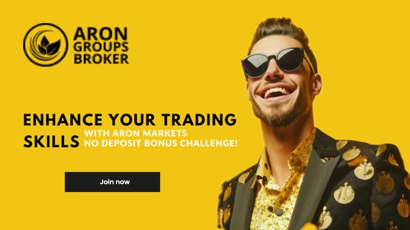 Aron Groups No Deposit Bonus - $50 Trading Bonus