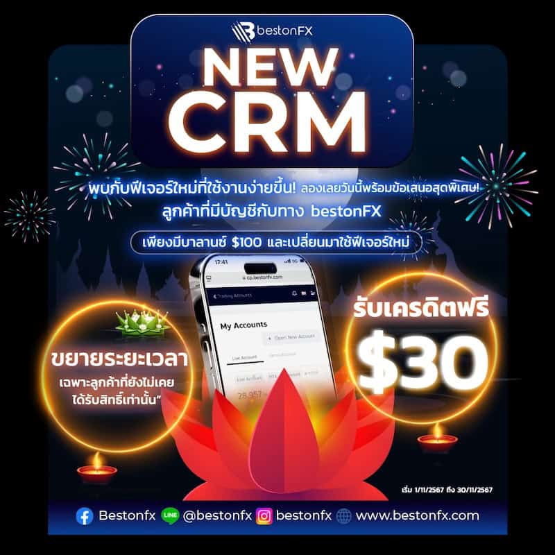 bestonFX Announces Special $30 Credit Promotion for Customers Updating to New CRM