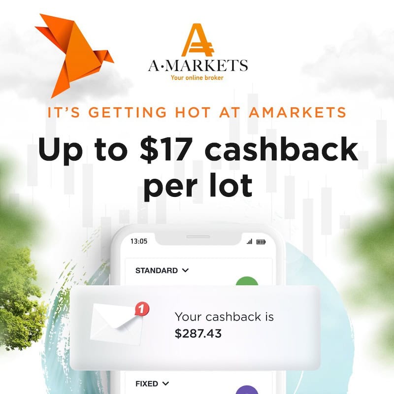 AMarkets Announces Cashback Program – Get Up to $17 Per Lot with Their Loyalty Program