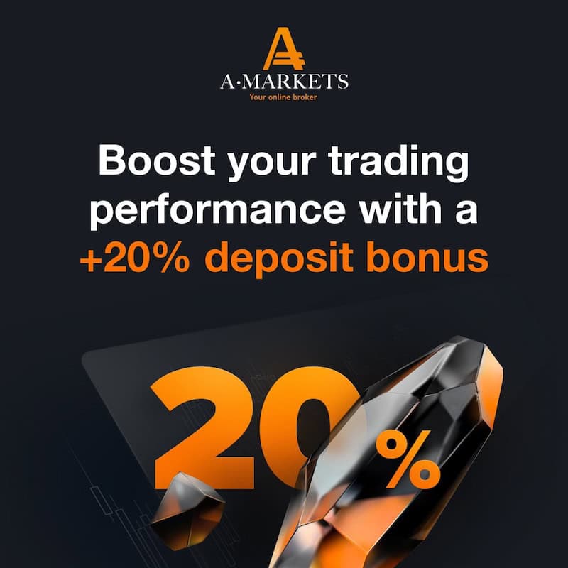 Amarkets ─ 20% Trading Bonus