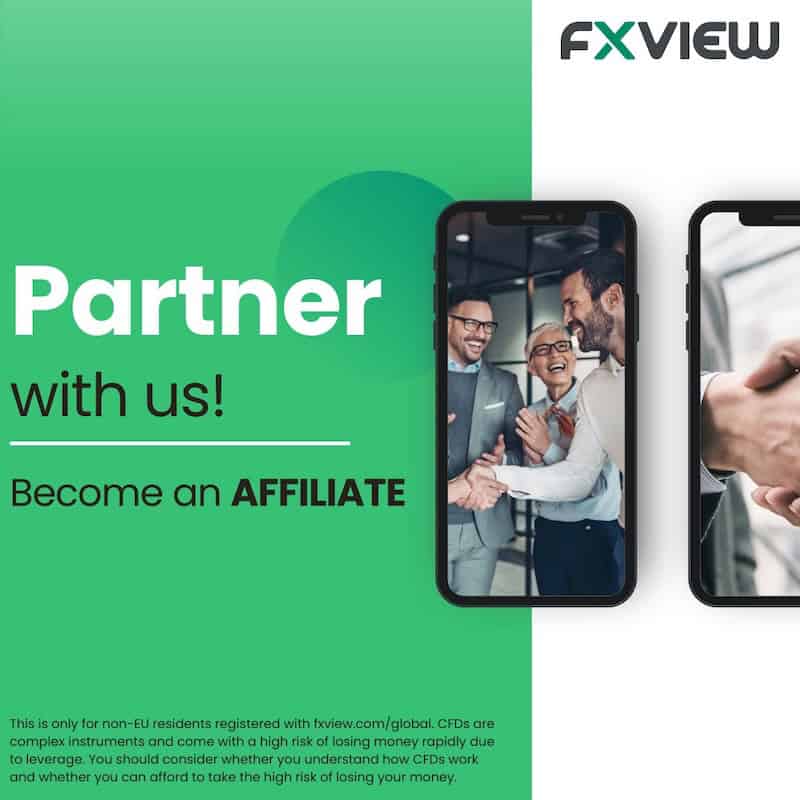 Fxview Affiliate CPA Plan Offers Up to $800 Per Qualified Client Referral