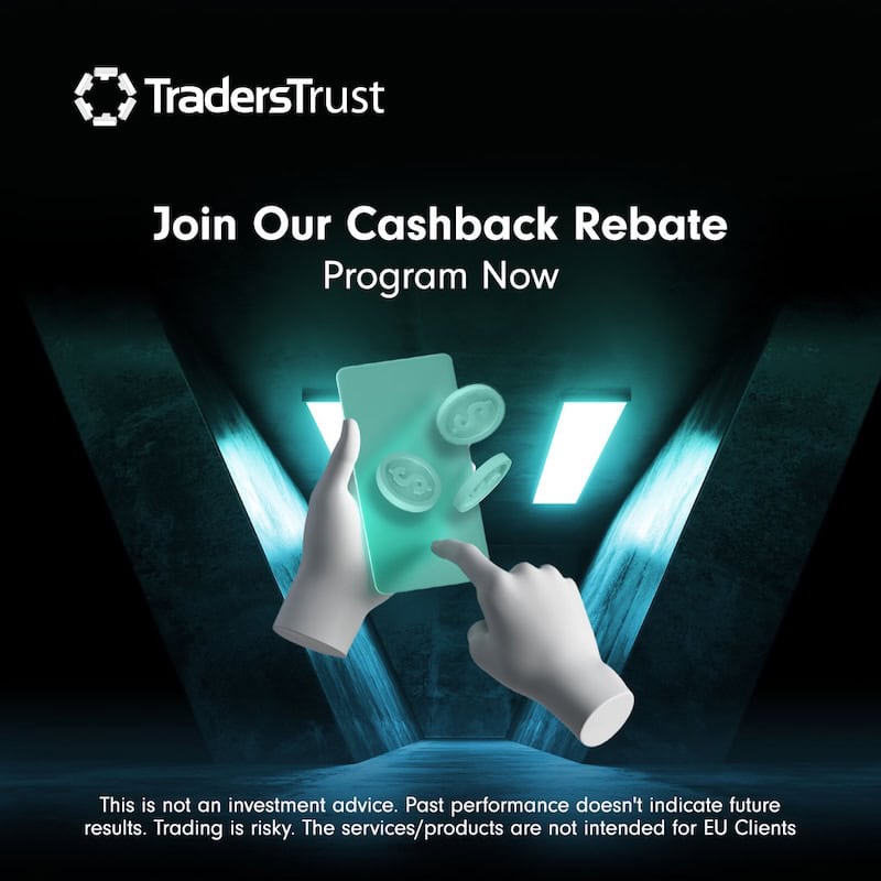 TradersTrust Launches Up to $2,000 Daily Cashback Rebate for Traders
