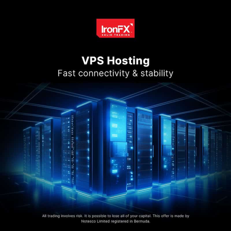 IronFX Announces Free VPS Hosting for Enhanced Forex CFD Trading Experience