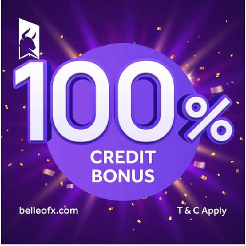 BelleoFX ─ 100% Credit Bonus