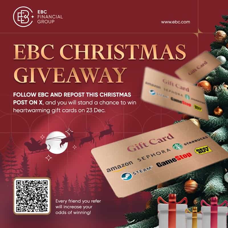 EBC Group Launches Exciting Christmas Giveaway – Win Amazon, Sephora, and Steam Gift Cards!