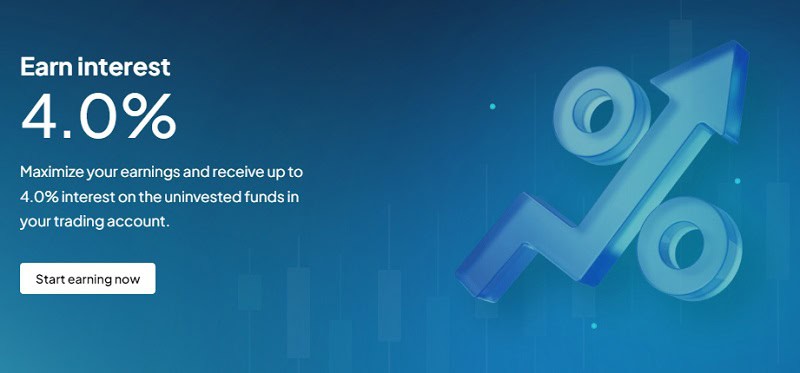 Maximize Your Earnings with CFI’s Up to 4.0% Interest on Uninvested Funds in Trading Accounts