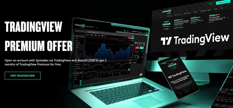 Spreadex Partners with TradingView to Offer Exclusive Premium Subscription