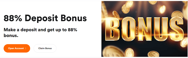 FirewoodFX - 88% Deposit Bonus