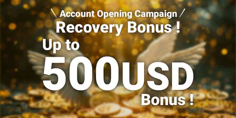 Midori FX Launches New Account Opening Campaign: Get Up to $500 Recovery Bonus!