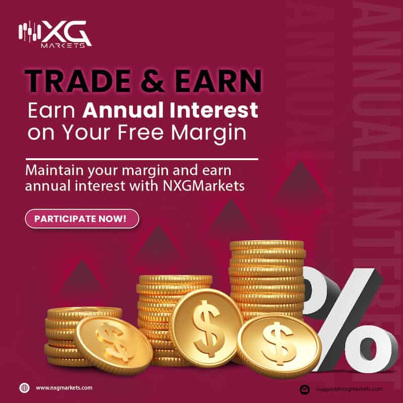 XG Markets Offers 20% Annual Interest on Free Margin – Earn Passive Income on Unused Funds