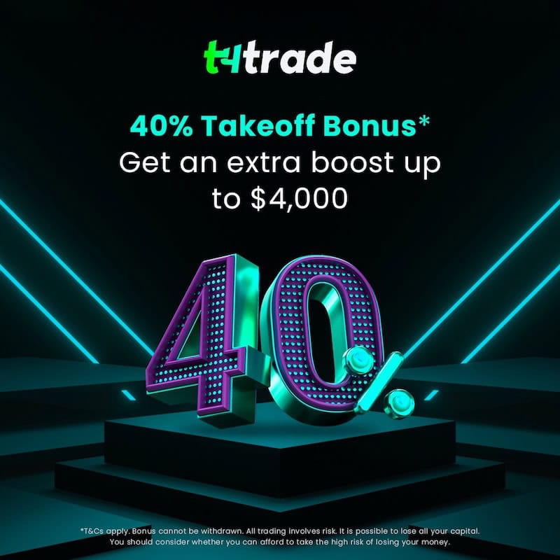 T4Trade - 40% Takeoff Bonus