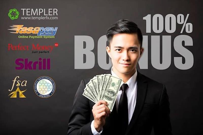 TemplerFX - 100% Deposit Bonus