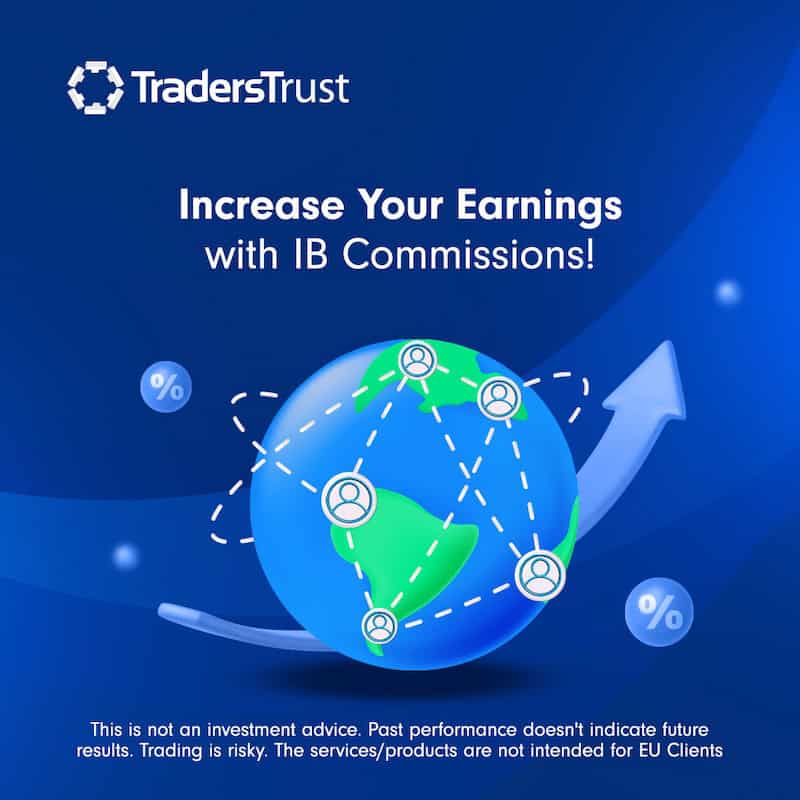 TradersTrust Launches Introducing Broker Program Offering Up to $10 per Lot in Commission