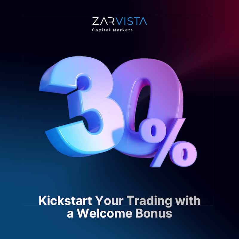 ZarVista - 30% Welcome Bonus