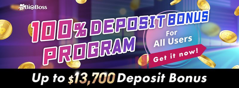 Big Boss - 100% Deposit Bonus