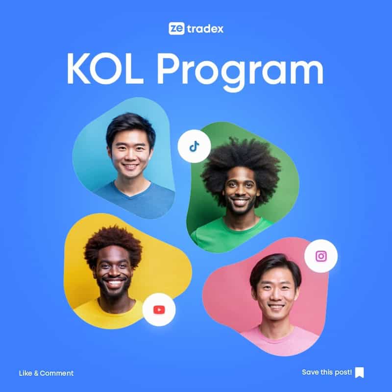 Zetradex Launches KOL Program Offering Lucrative Rewards for Forex Influencers