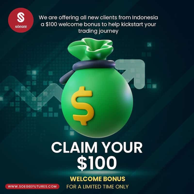 Sôegee Futures - $100 Welcome Bonus