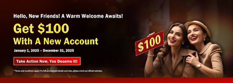 PPL International - $100 Welcome Bonus