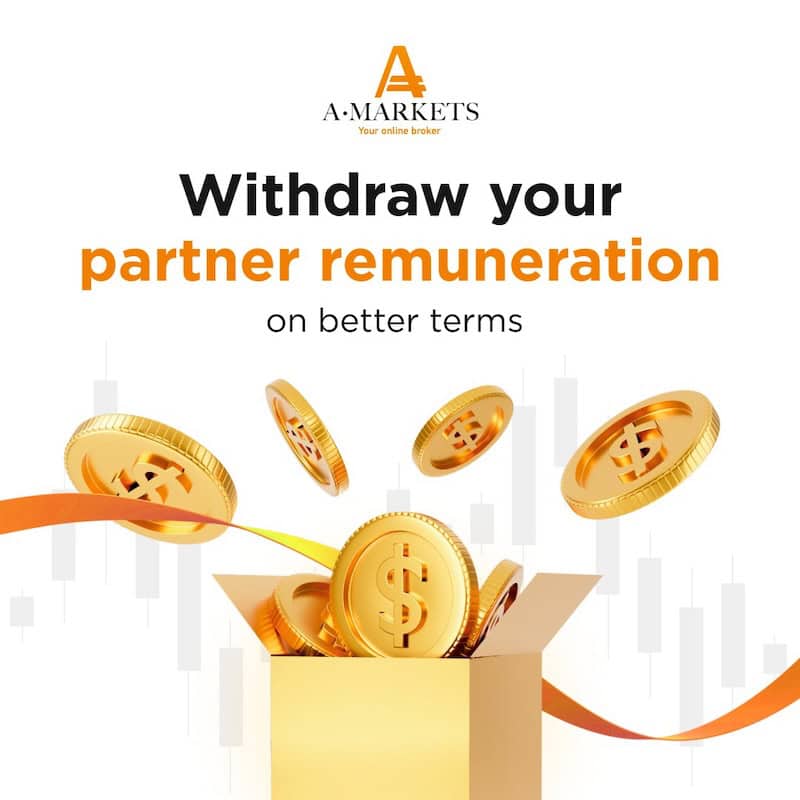 AMarkets Offers 0% Commission on Partner Remuneration Withdrawals