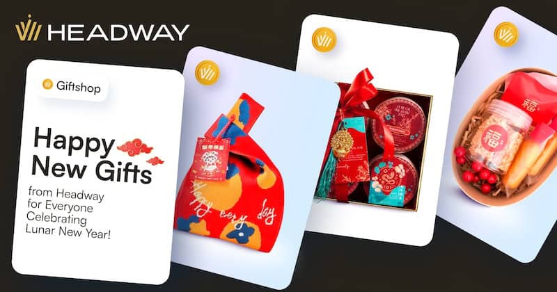 Headway Introduces Limited Edition Lunar New Year Gifts with Exciting Rewards!