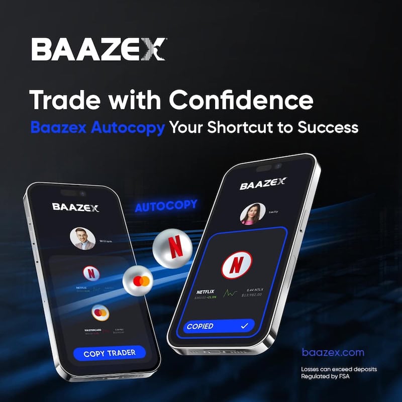 Baazex Introduces Autocopy Feature: Effortlessly Follow Professional Traders