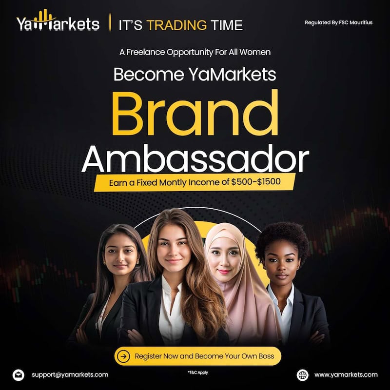YaMarkets Launches Empowering Ambassador Program for Women with Earnings Up to $1,500 Monthly