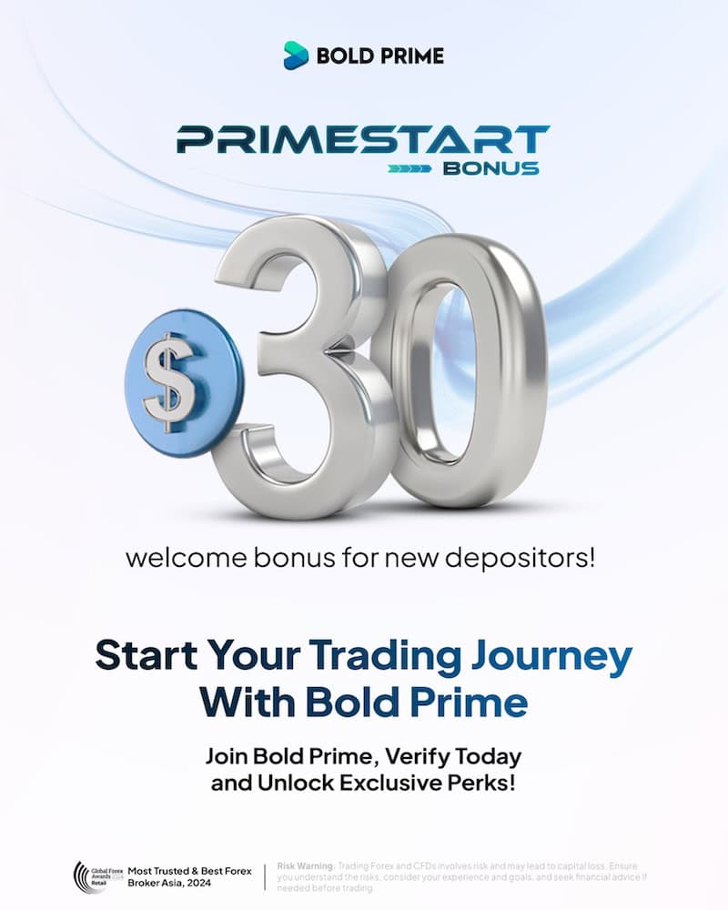 Bold Prime - $30 Welcome Bonus
