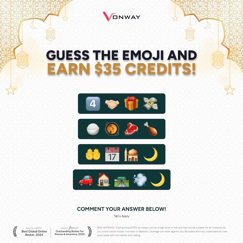 VonWay Offers 30 Trading Credits in Eid Emoji Challenge