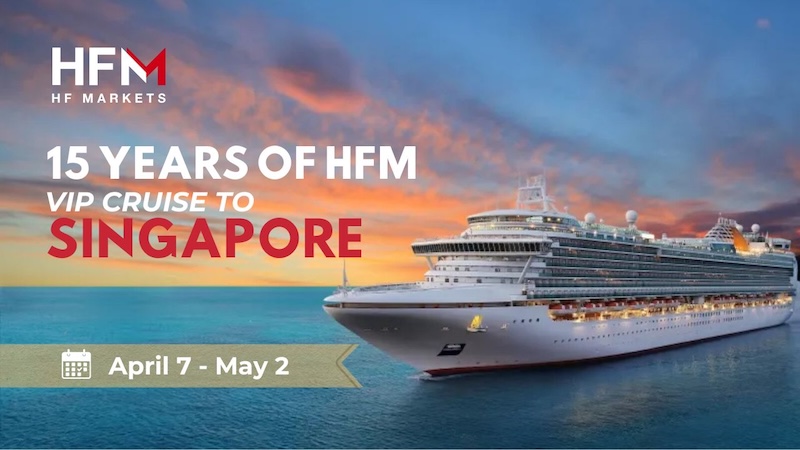 HFM Affiliates Can Win a Luxury Cruise to Singapore in 15th Anniversary Promotion
