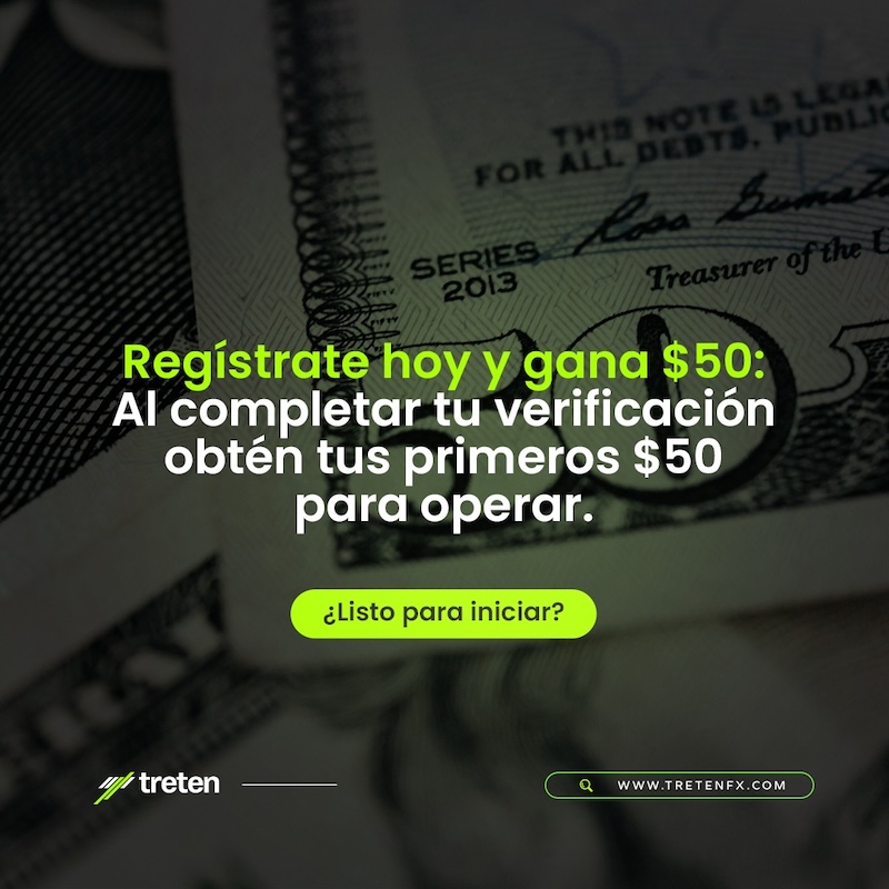 Treten FX No Deposit Bonus - $50 Welcome Bonus