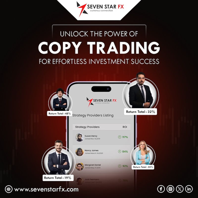Experience Seamless Copy Trading with Seven Star FX – Smarter Investing Made Effortless