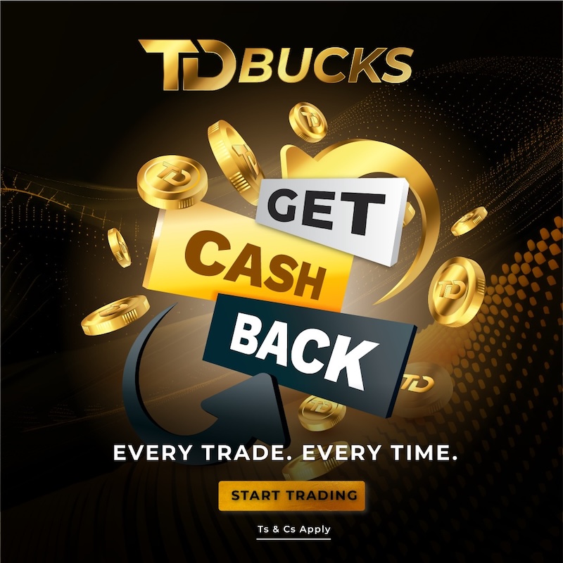 TD Markets Launches “TD Bucks” – Real Cash Back for Every Lot Traded