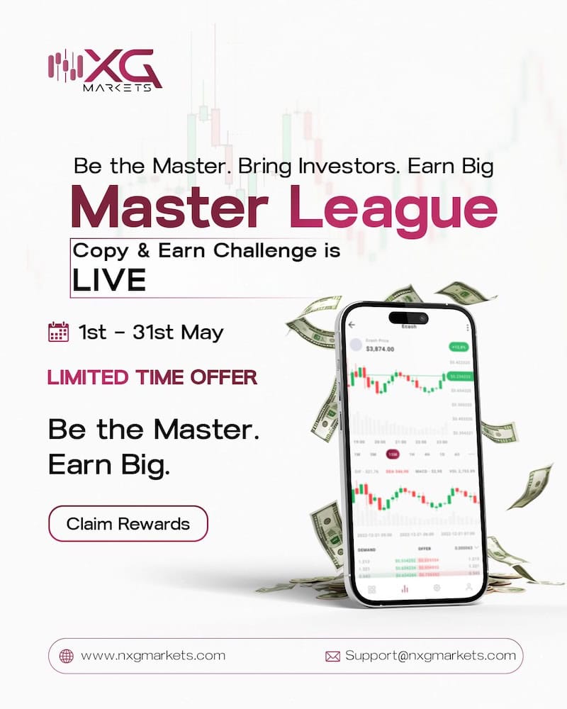 NXG Markets Launches "Master League" Copy Trading Challenge with Cash Rewards and Investor Incentives