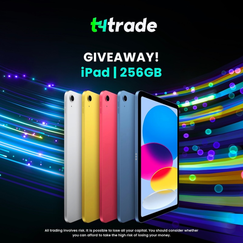 Win a Brand-New iPad in T4Trade’s Exclusive Trader Giveaway