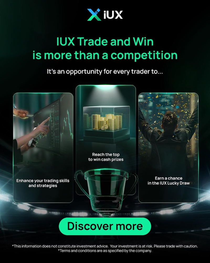 Join the IUX Trading Contest from May 15 to June 13 for a chance to showcase your trading skills and win cash prizes
