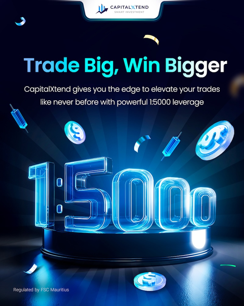 CapitalXtend Launches Industry-Leading 1:5000 Leverage to Empower Traders and Maximize Profit Potential
