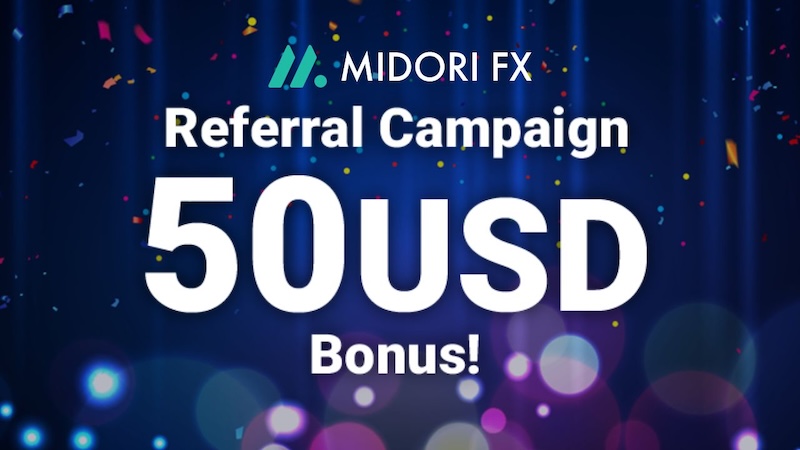 Still Ongoing: Earn $50 for Every Friend You Refer with MIDORI FX’s Limited-Time Referral Bonus Campaign