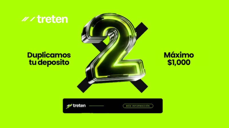 Treten FX Double Deposit Bonus