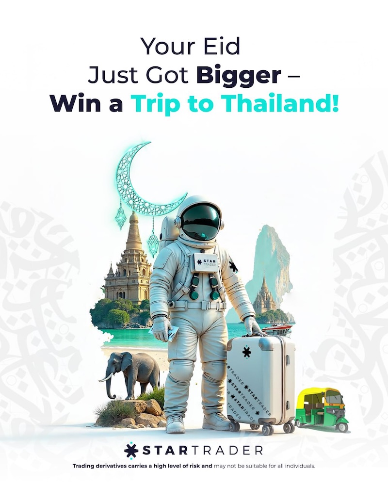 STARTRADER Launches Exclusive Eid ul-Adha Lucky Draw for Indian Traders – Win a Trip to Thailand or Premium STARTRADER Gifts