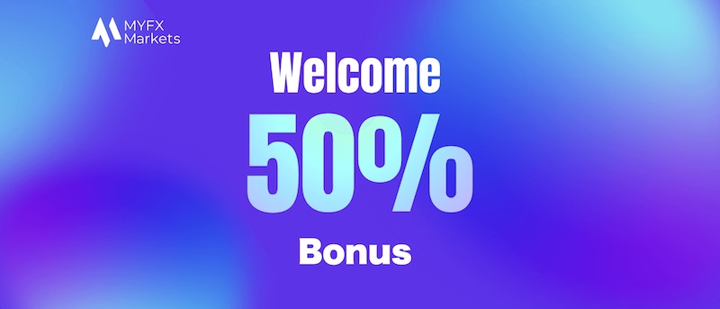 MYFX Markets ─ 50% Welcome Bonus